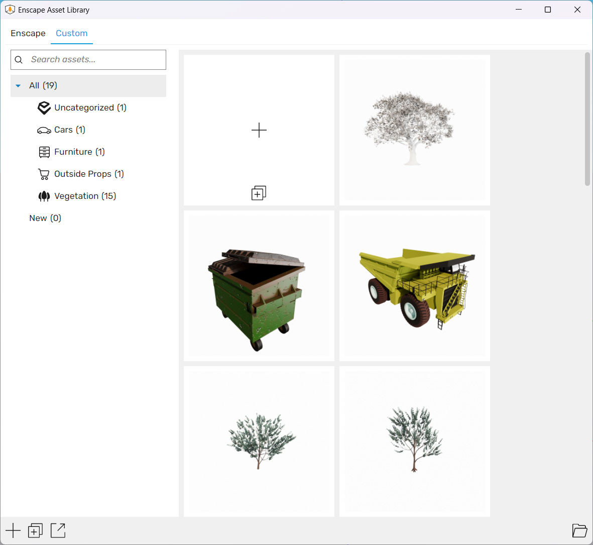 Best Practices: The Enscape Asset Library | Using 3D models in Enscape