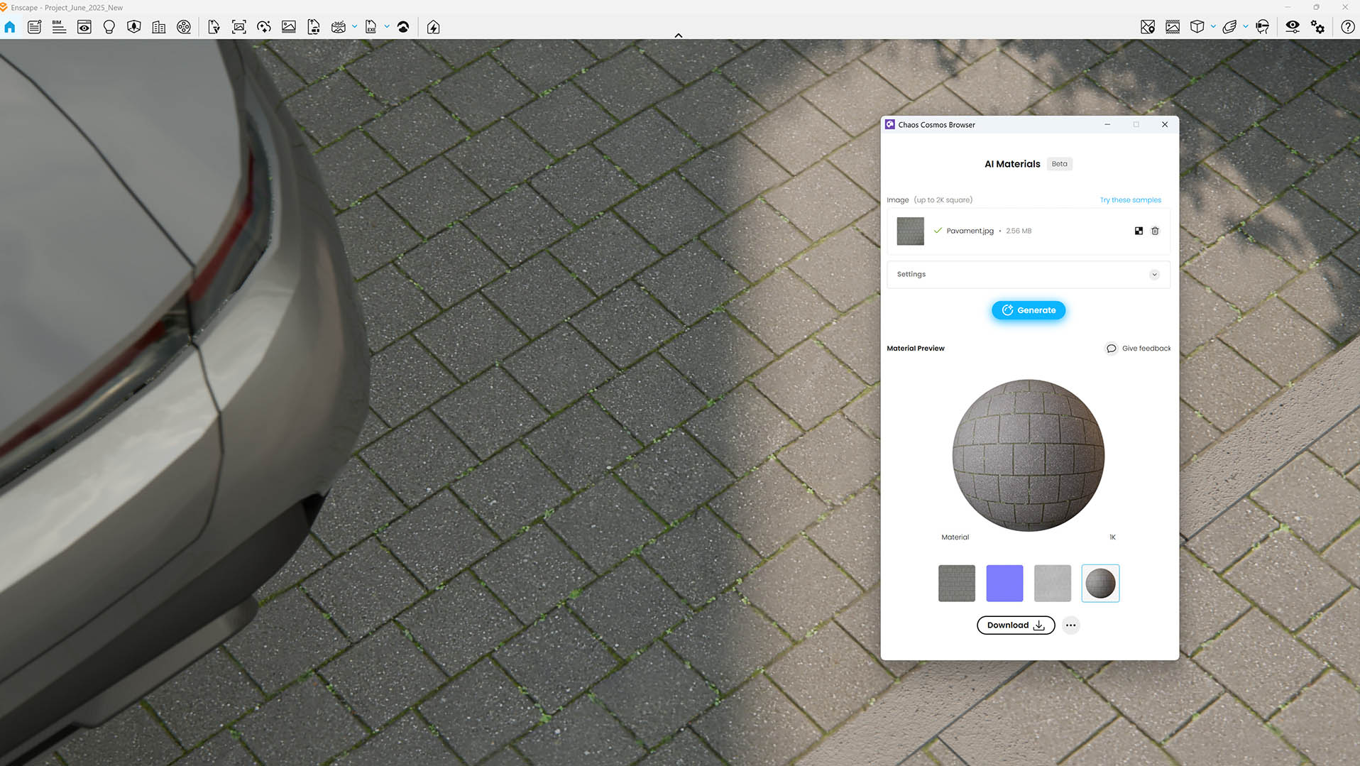 AI Material Generator for Enscape is here! Plus, over 7,000 new Cosmos ...