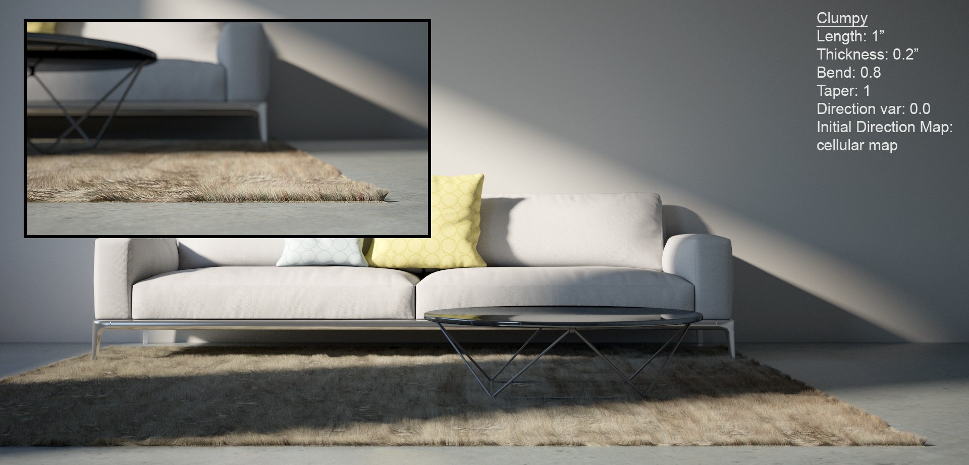 Creating Rugs with V-Ray for 3ds Max